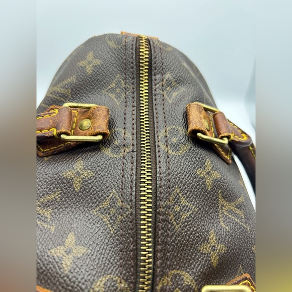 Louis Vuitton speedy 25 vintage Sp 1929 all tabs intact looks at photos - Picture 13 of 16